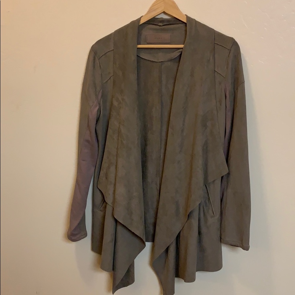 BLANK NYC open draped cardigan